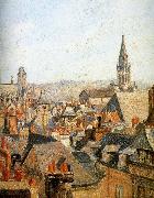Camille Pissarro Old under the sun roof Germany oil painting artist